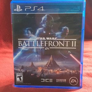 Ps4 Video Game titled: Star Wars Battle Front 2